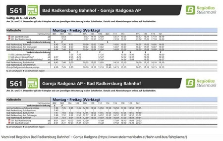 Nova avtobusna linija Gornja Radgona – Bad Radkersburg 1